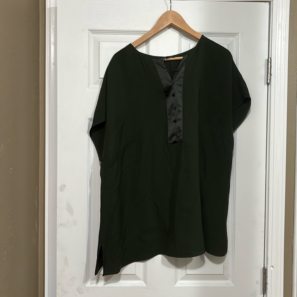 Women’s Chiffon Green Blouse